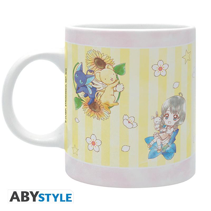 Preview: "Sakura Chibi Watercolor" - 320 ml Tasse - Card Cator Sakura - AbyStyle