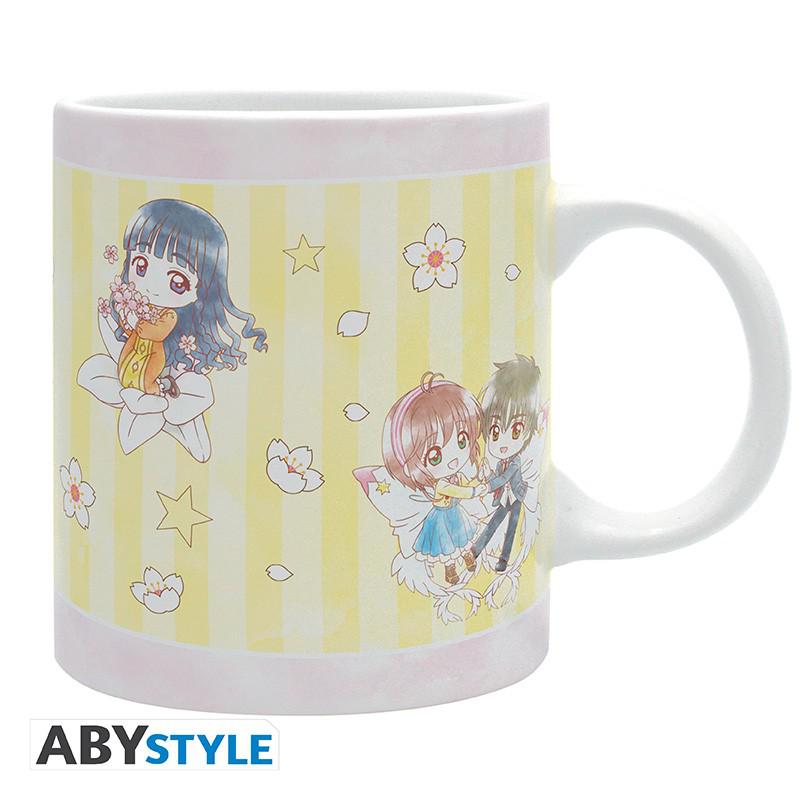 Preview: "Sakura Chibi Watercolor" - 320 ml Tasse - Card Cator Sakura - AbyStyle