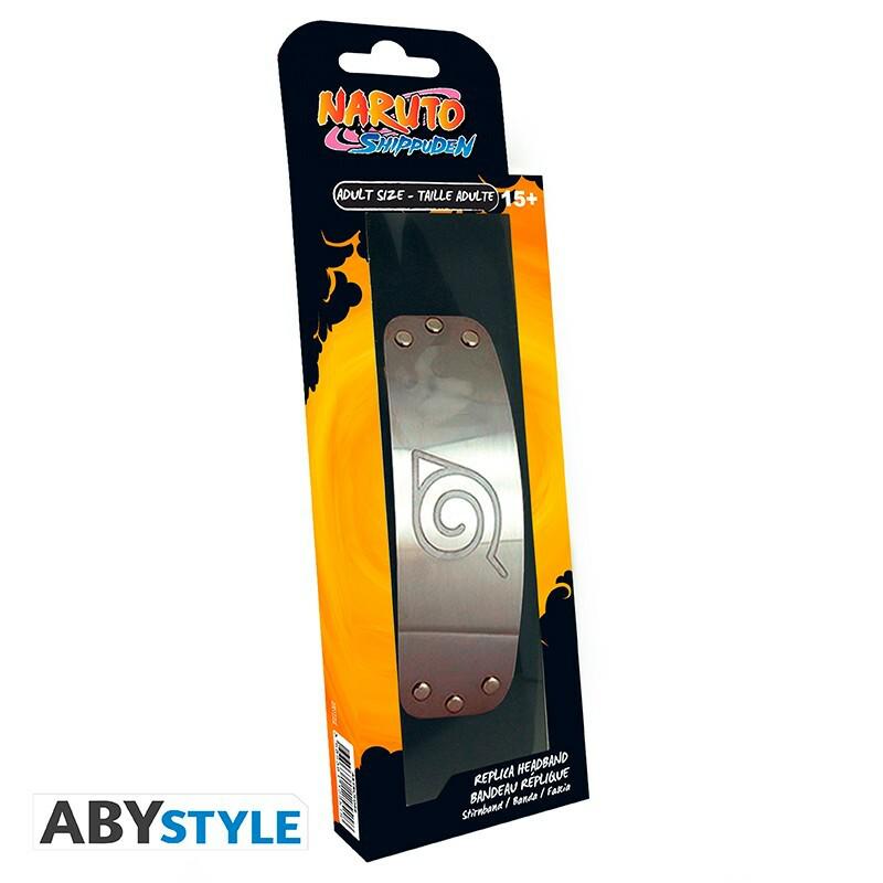 Preview: Naruto Shippuden - Stirnband/ Headband - Konoha - Adult Size - AbyStyle