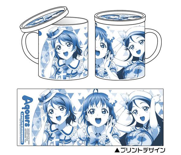 Preview: You Watanabe, Chika Tatami, Riko Sakurachi - 2nd Years - Love Live Sunshine Cospa Tasse mit Deckel