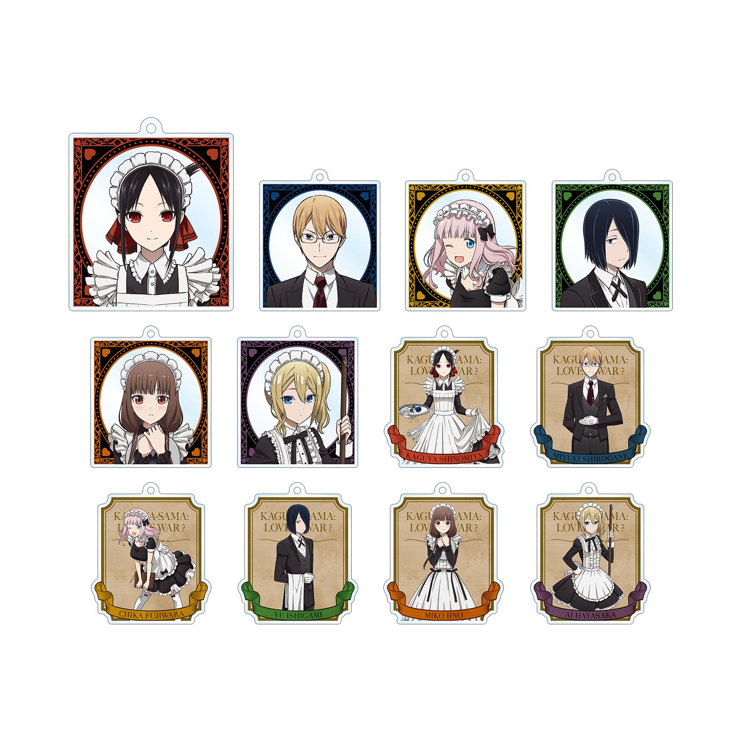 Preview: Lucky Box - Kaguya-sama: Love is War Season 2 (Maid & Butler Ver.) - Acryl Anhänger - Armabianca