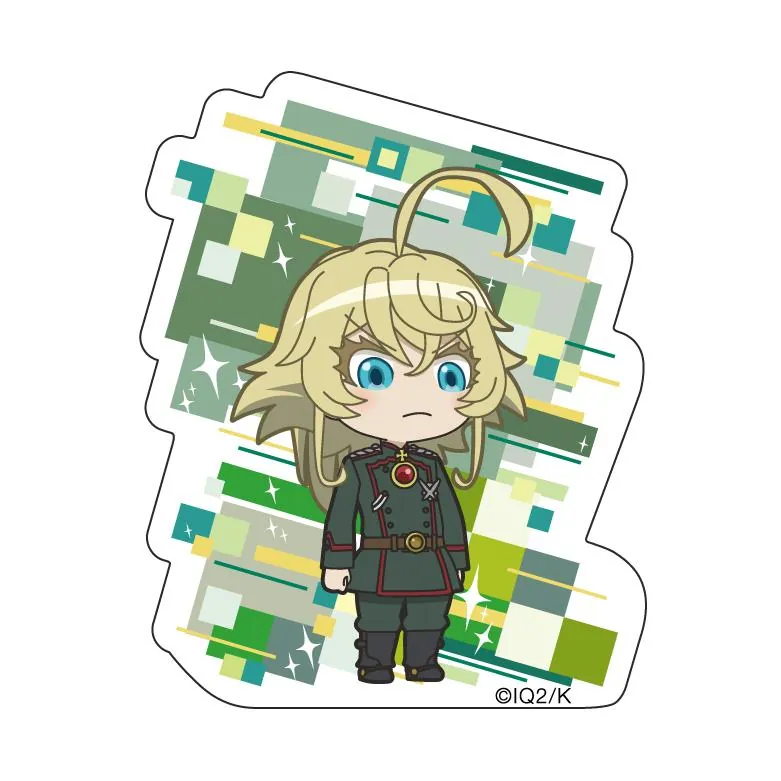 Preview: Tanya Degurechaff - The Saga of Tanya the Evil - Trading Button Aufsteller Schlüsselanhänger