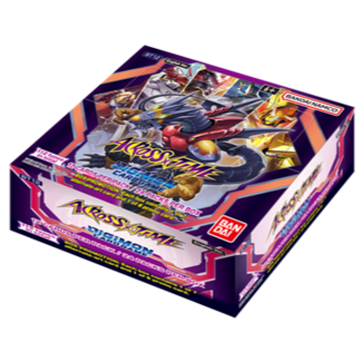 Preview: Across Time - Digimon Card Game - Booster Display - Englisch (24 Booster mit je 12 Karten)