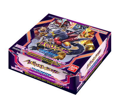 Preview: Across Time - Digimon Card Game - Booster Display - Englisch (24 Booster mit je 12 Karten)