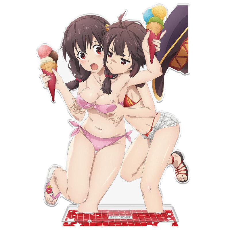 Preview: Megumin & Yunyun - Beach Version - KonoSuba - Acrylaufsteller - Azumaker