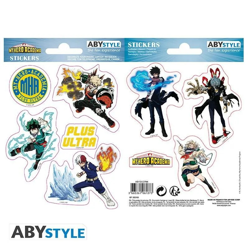 Preview: My Hero Academia - "Heros Villains" - Mini Sticker Set - ABYStyle