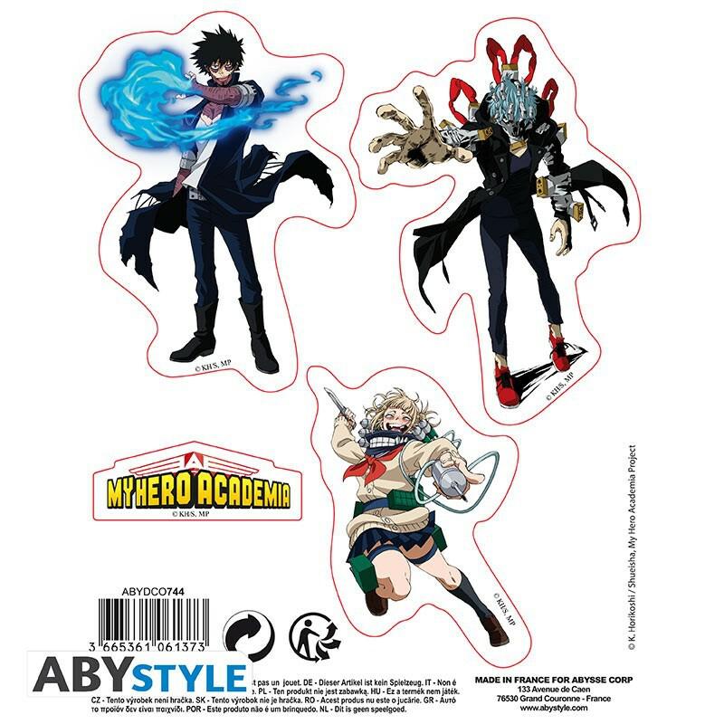 Preview: My Hero Academia - "Heros Villains" - Mini Sticker Set - ABYStyle