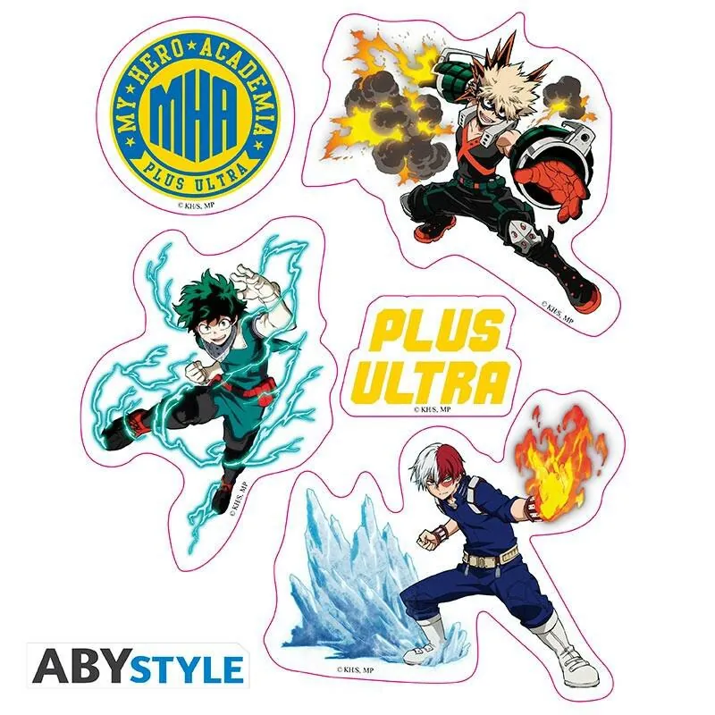 Preview: My Hero Academia - "Heros Villains" - Mini Sticker Set - ABYStyle