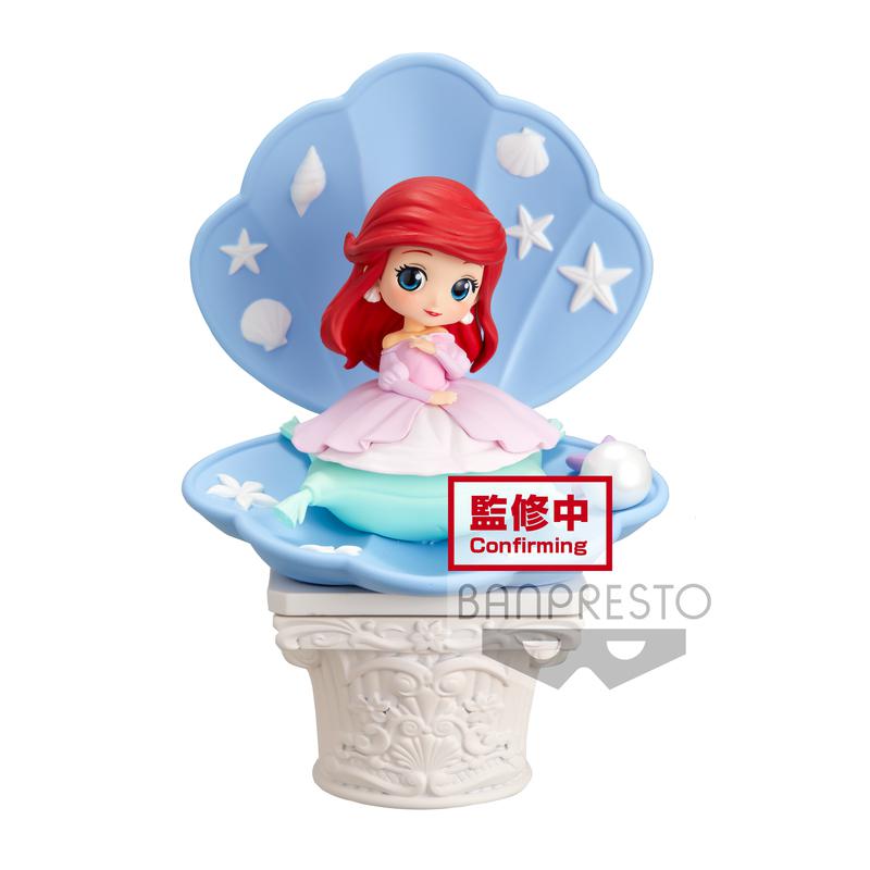 Preview: Arielle - Disney Arielle, die Meerjungfrau - Q Posket Stories (Pink Dress Style)  - Version A - Banpresto