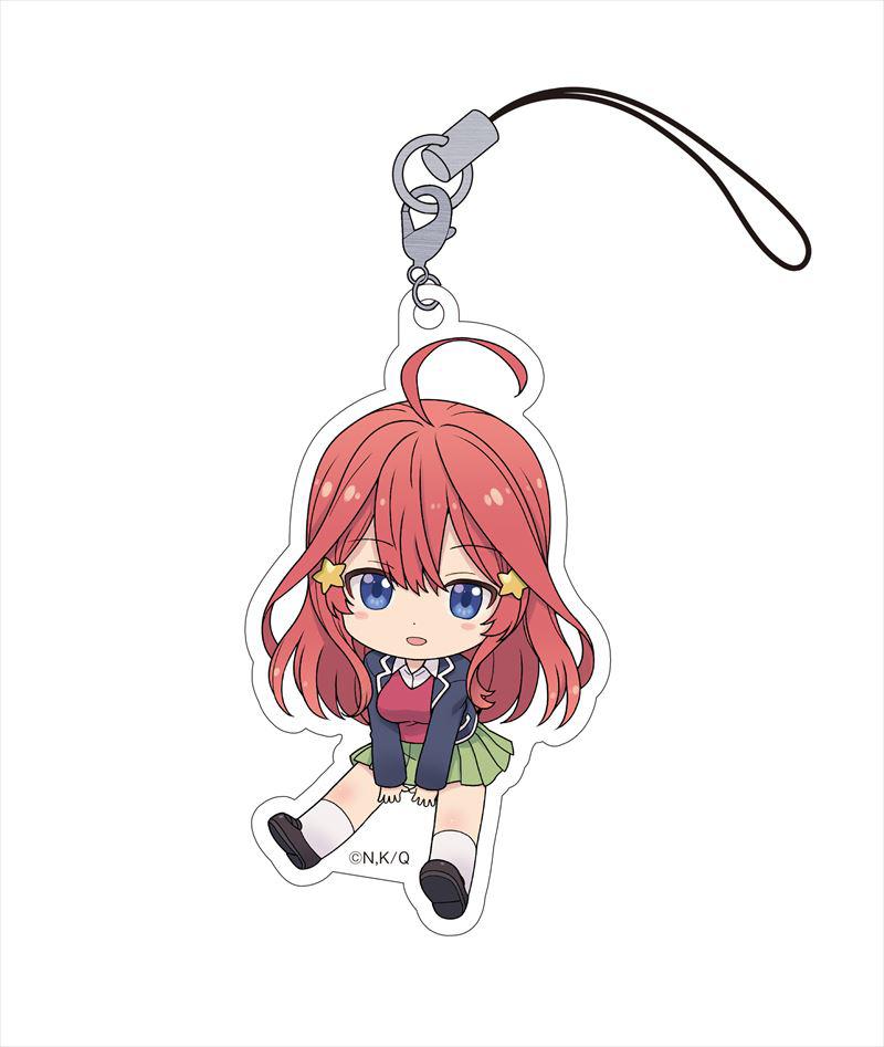 Preview: Itsuki Nakano - The Quintessential Quintuplets - Petanko Acryl Anhänger - Penguin Parade