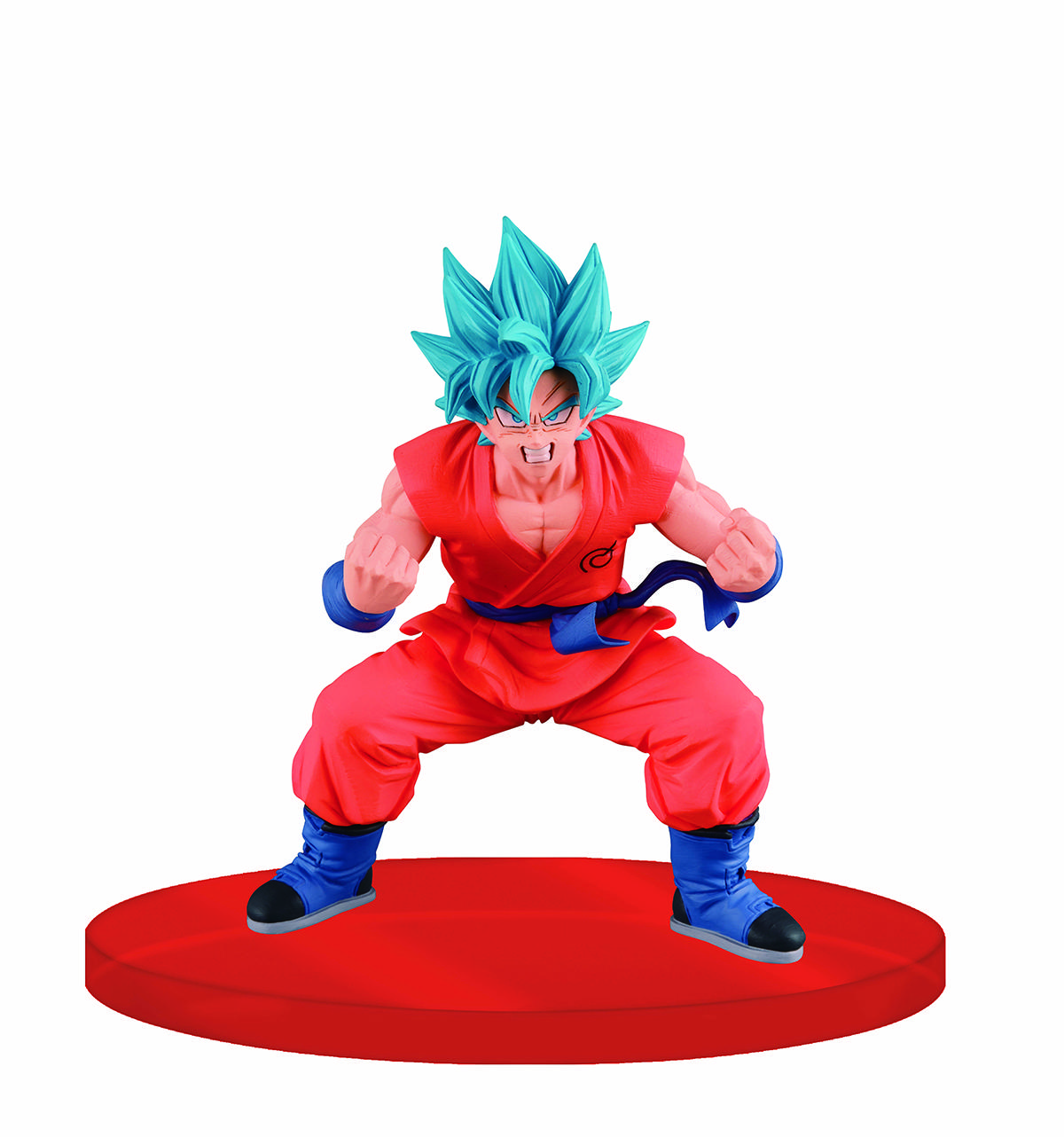 Preview: Son Goku Super Saiyajin God Super Saiyajin / SSGSS mit blauer Kaio-ken Aura