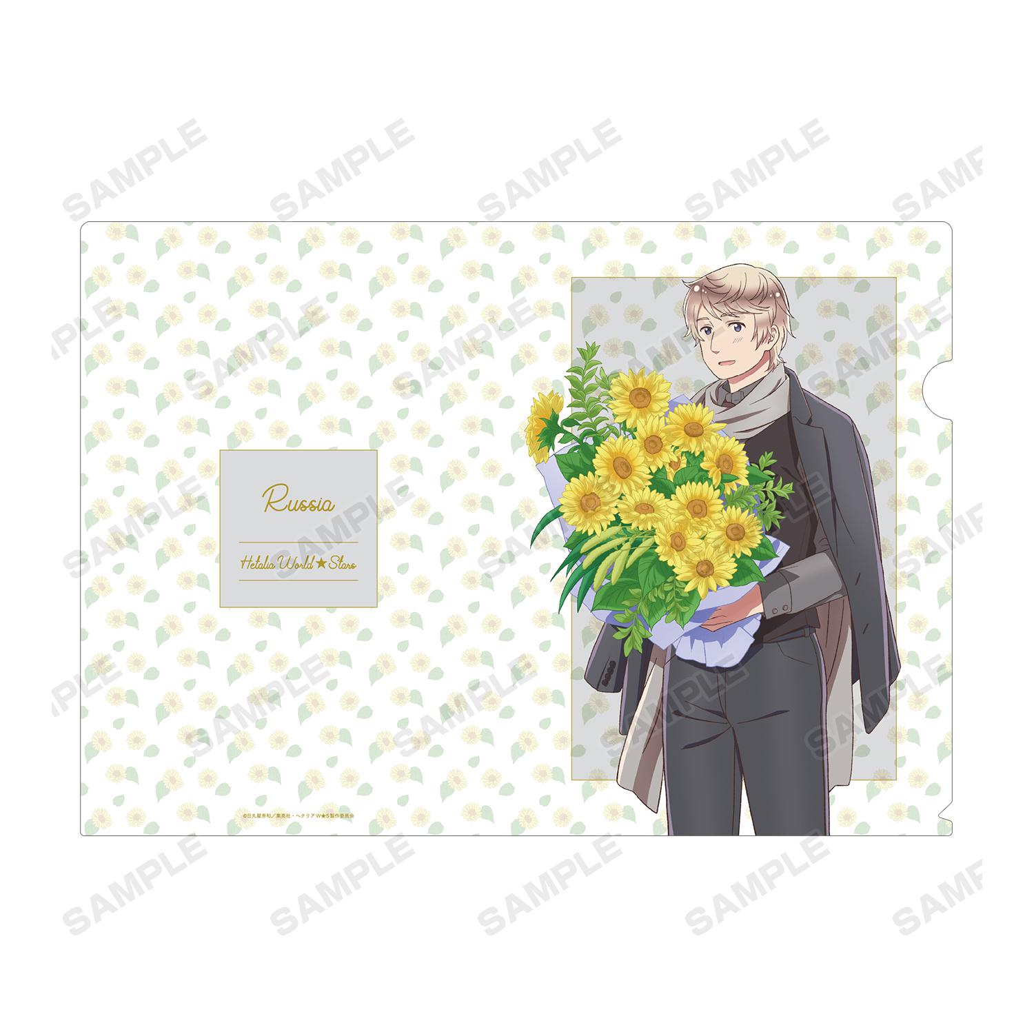 Preview: Russland - Hetalia World Stars - Aktenhülle / Clear File A4 - Armabianca