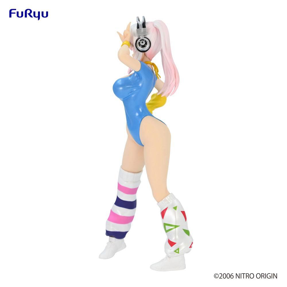 Preview: Super Sonico - Blaue Version - 80's Concept Figure - Another Color - Furyu