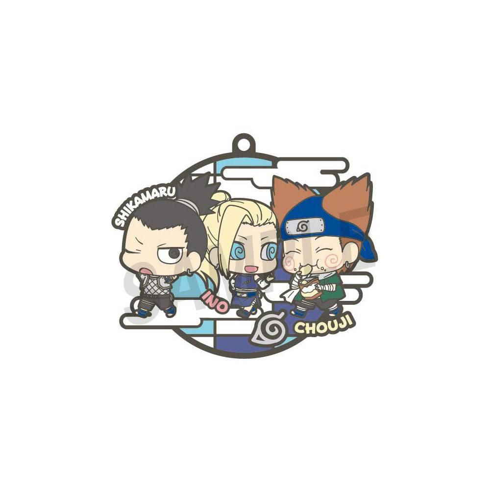 Preview: Lucky Box - Three-man Cell - Naruto Buddy Collection Gummianhänger