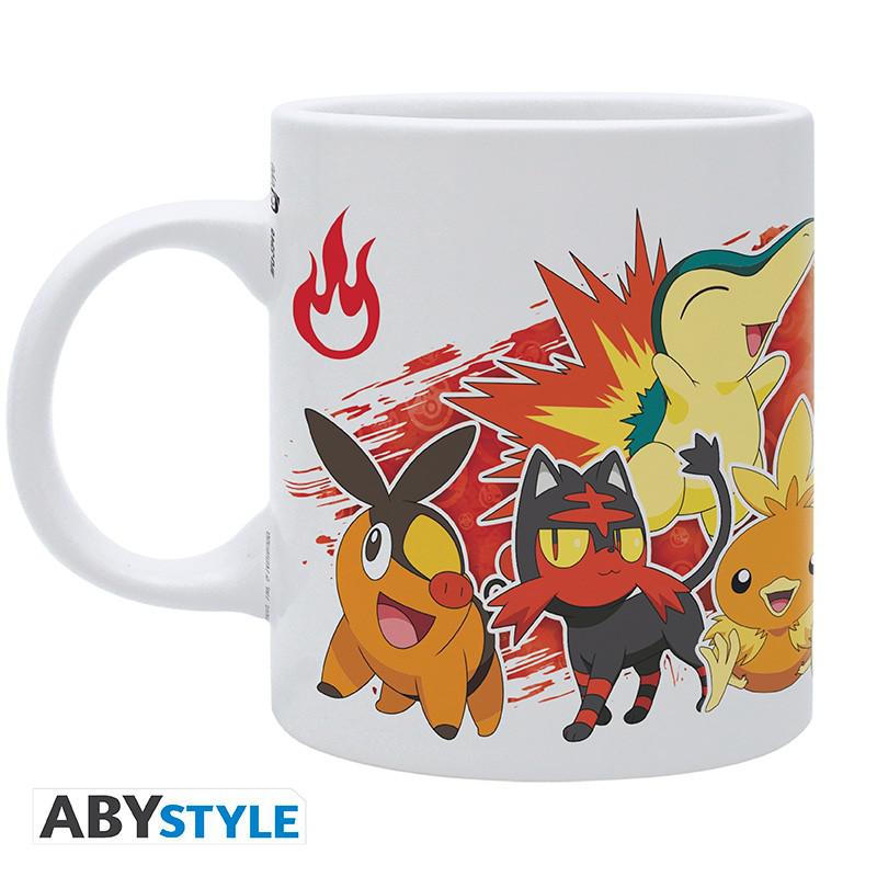 Preview: Feuer Starter - Pokemon 320 ml Tasse von ABYStyle