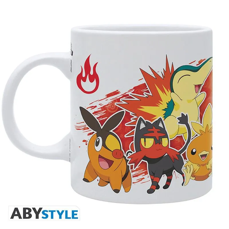 Preview: Feuer Starter - Pokemon 320 ml Tasse von ABYStyle