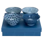 Preview: Geschenke Set Tayo Bowl | Schale in "Japan-Blau" von TOKYO Design Studio (500ml.) 