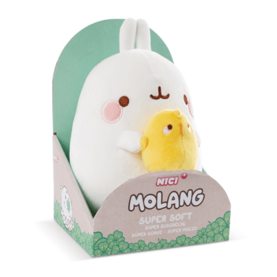 Preview: Molang - Molang mit Piu Piu in Geschenkverpackung - 24 cm Plüsch