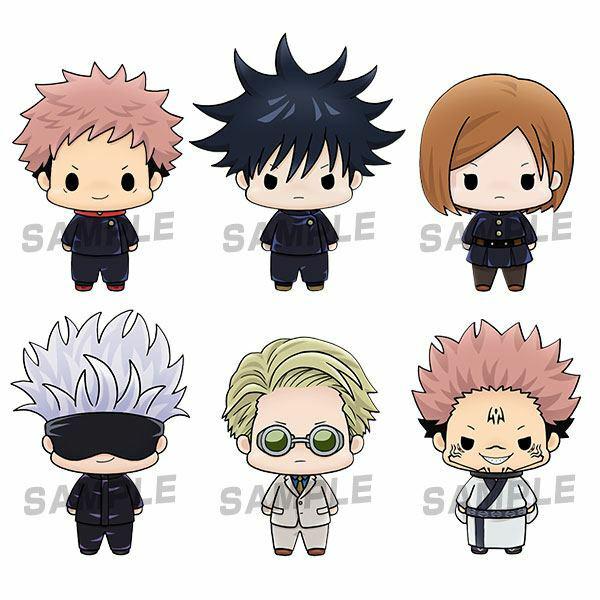 Preview: Jujutsu Kaisen (Chokorin Mascot Series) - Sammelfiguren Sortiment - Megahouse (6 Figuren)