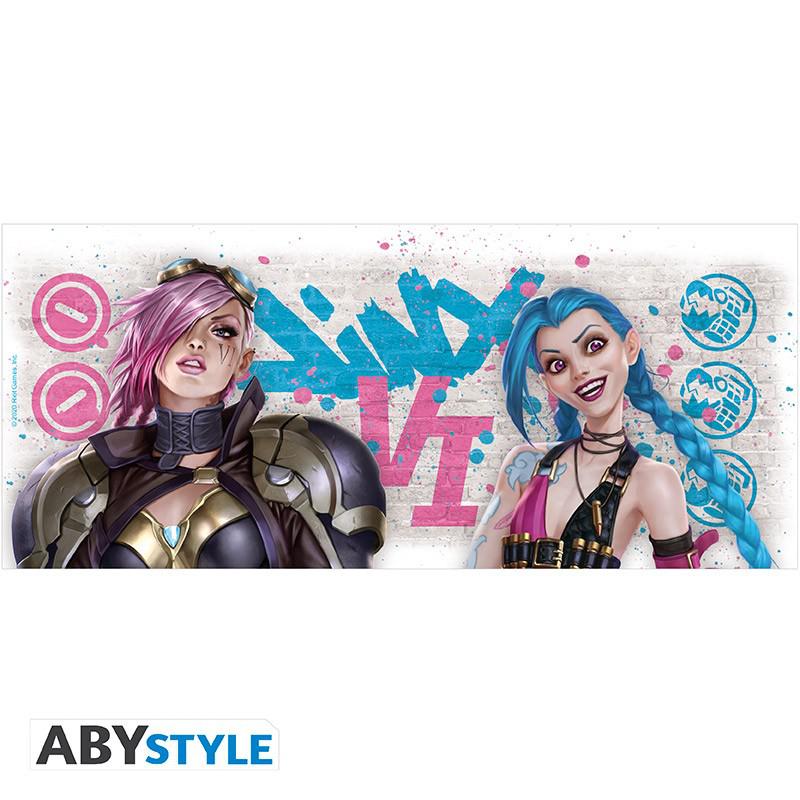 Preview: League of Legends - 320 ml Tasse - Vi vs. Jinx - AbyStyle