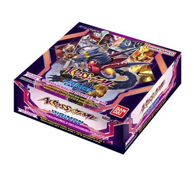 Preview: Across Time - Digimon Card Game - Booster - Englisch (je 12 Karten)