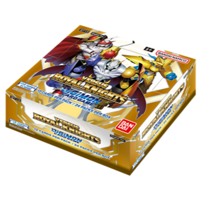 Preview: Versus Royal Knights (BT13) - Digimon Card Game - Booster Display - Englisch (24 Booster mit je 12 Karten)