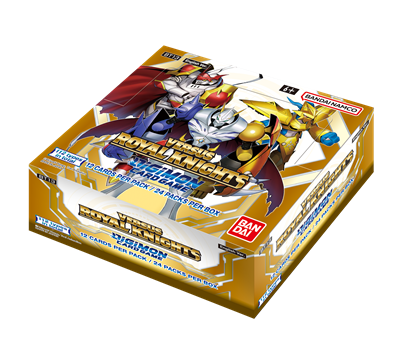 Preview: Versus Royal Knights (BT13) - Digimon Card Game - Booster Display - Englisch (24 Booster mit je 12 Karten)