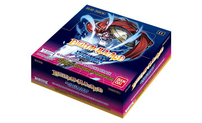 Preview: Digital Hazard (EX-02) - Digimon Card Game - Booster Packung - Englisch (12 Karten)