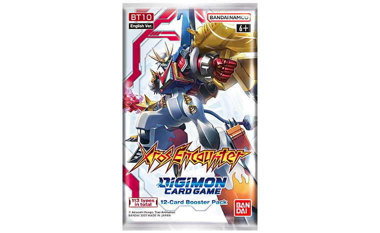 Preview: Xros Encounter (BT-10) - Digimon Card Game - Booster Packung - Englisch (12 Karten)