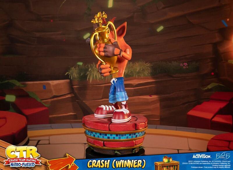 Preview: Crash (Winner) - Crash Team Racing Nitro-Fueled - First 4 Figures