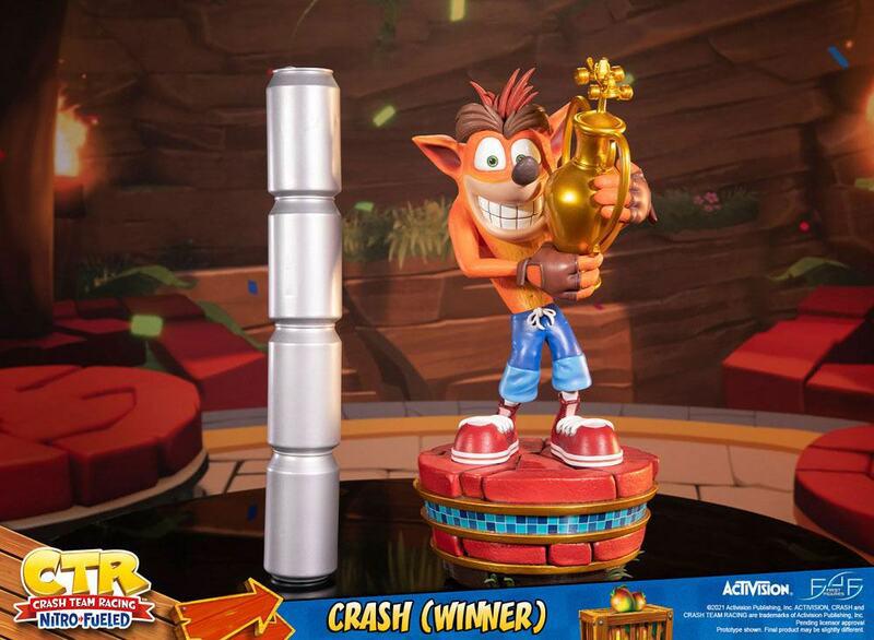 Preview: Crash (Winner) - Crash Team Racing Nitro-Fueled - First 4 Figures