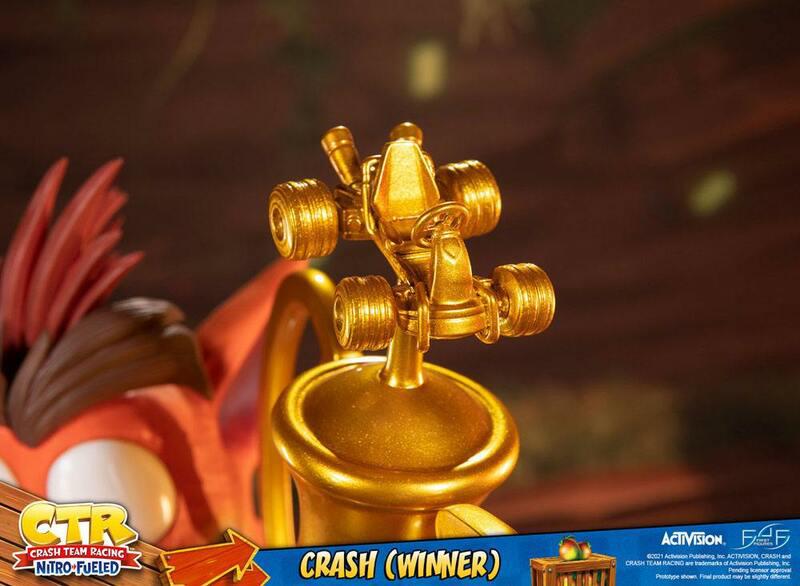 Preview: Crash (Winner) - Crash Team Racing Nitro-Fueled - First 4 Figures