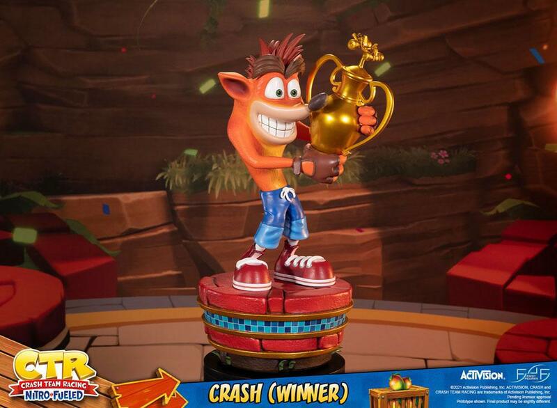 Preview: Crash (Winner) - Crash Team Racing Nitro-Fueled - First 4 Figures