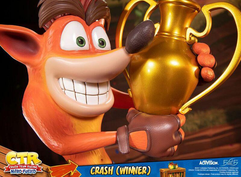 Preview: Crash (Winner) - Crash Team Racing Nitro-Fueled - First 4 Figures