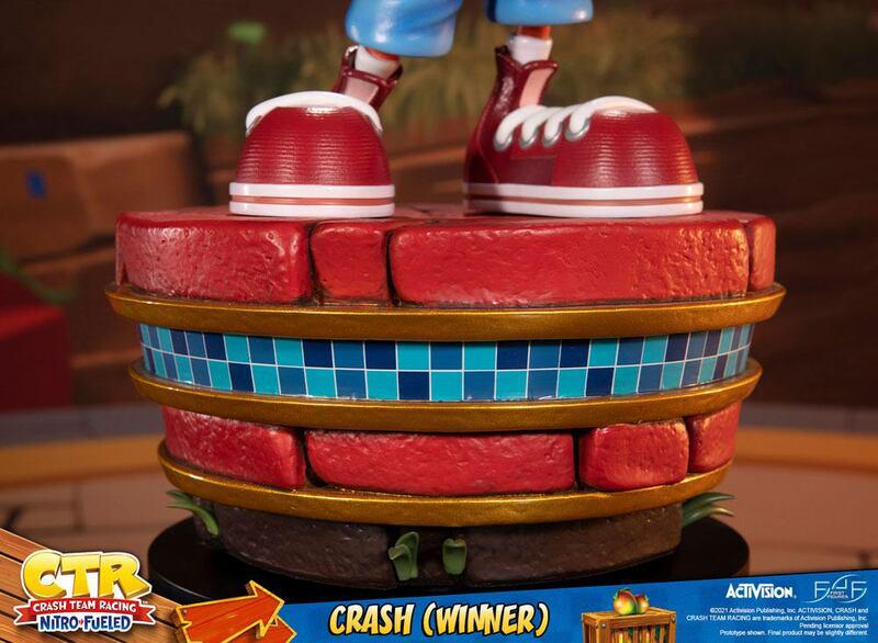 Preview: Crash (Winner) - Crash Team Racing Nitro-Fueled - First 4 Figures