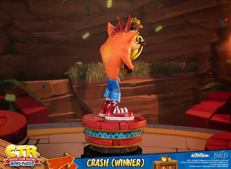 Preview: Crash (Winner) - Crash Team Racing Nitro-Fueled - First 4 Figures