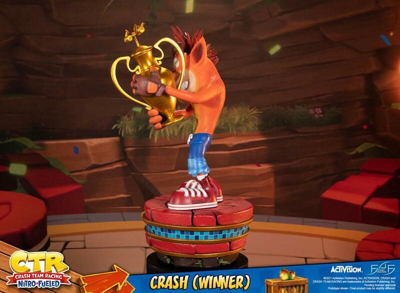 Preview: Crash (Winner) - Crash Team Racing Nitro-Fueled - First 4 Figures