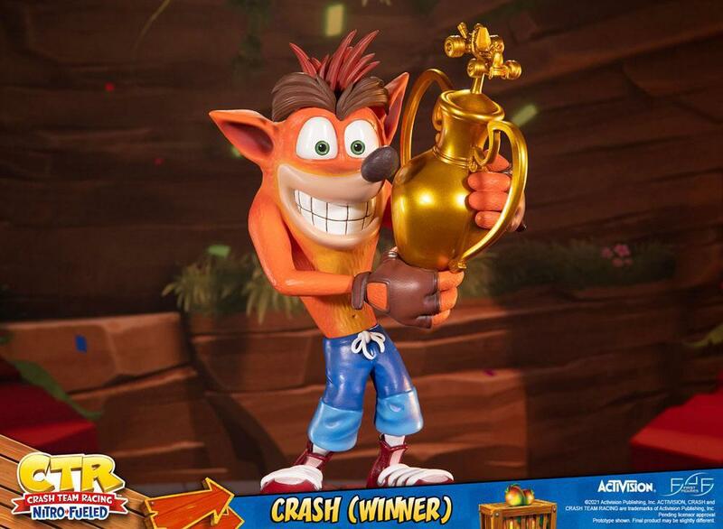 Preview: Crash (Winner) - Crash Team Racing Nitro-Fueled - First 4 Figures