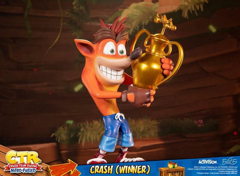 Preview: Crash (Winner) - Crash Team Racing Nitro-Fueled - First 4 Figures