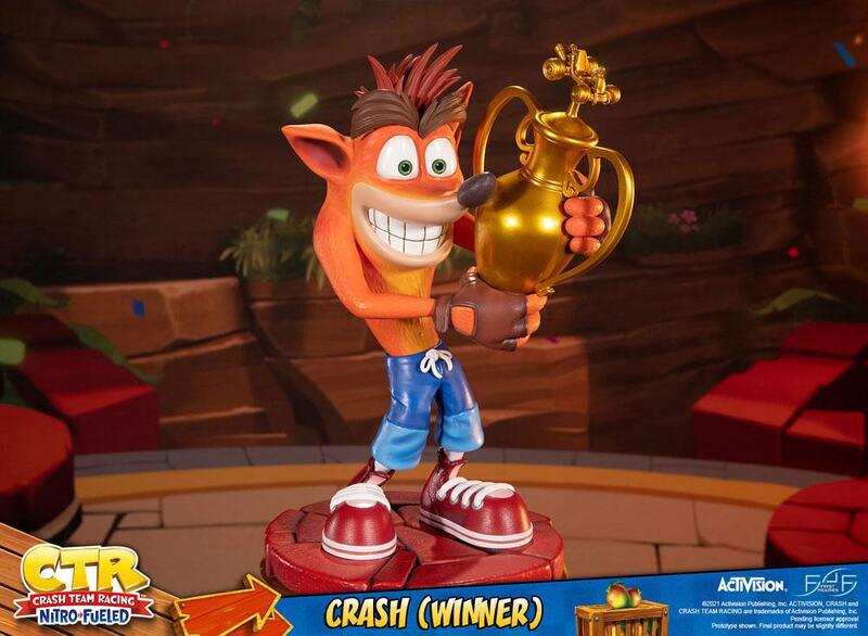 Preview: Crash (Winner) - Crash Team Racing Nitro-Fueled - First 4 Figures