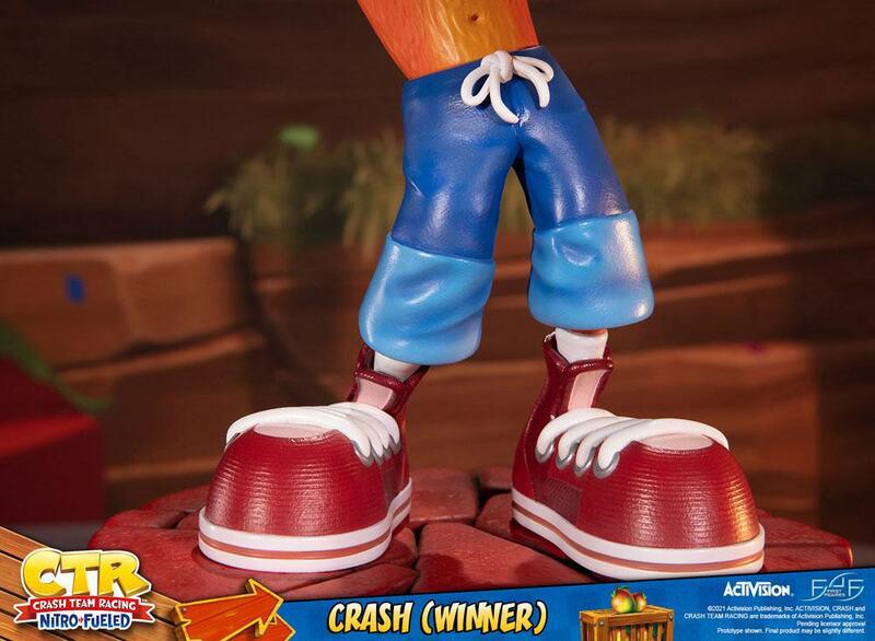 Preview: Crash (Winner) - Crash Team Racing Nitro-Fueled - First 4 Figures