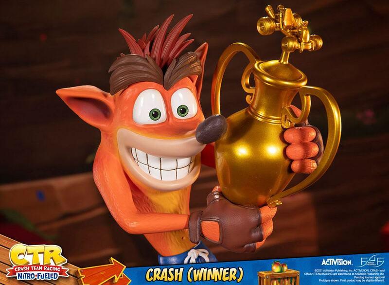 Preview: Crash (Winner) - Crash Team Racing Nitro-Fueled - First 4 Figures