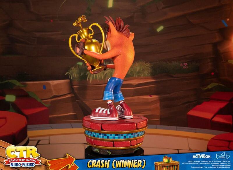 Preview: Crash (Winner) - Crash Team Racing Nitro-Fueled - First 4 Figures