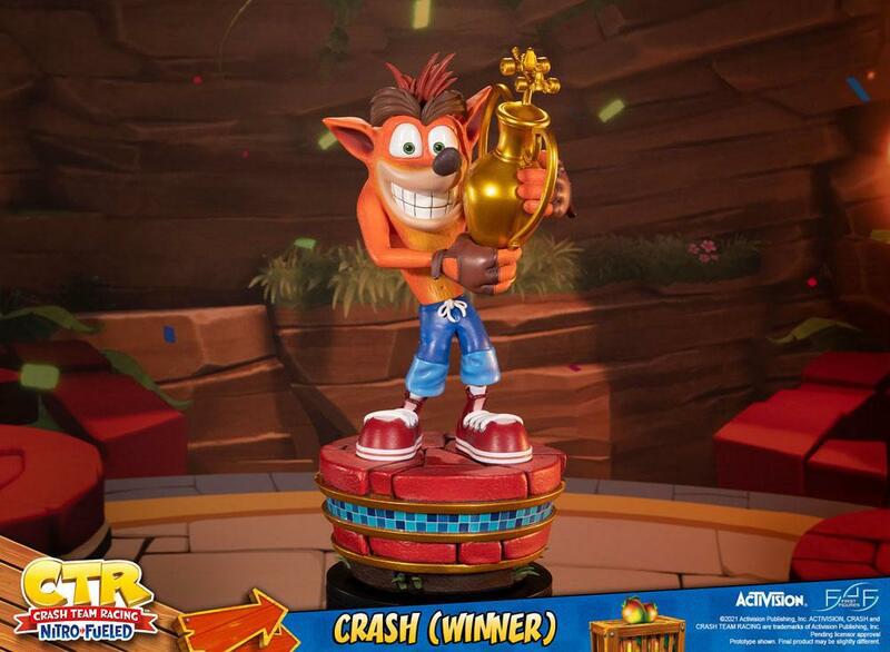 Preview: Crash (Winner) - Crash Team Racing Nitro-Fueled - First 4 Figures