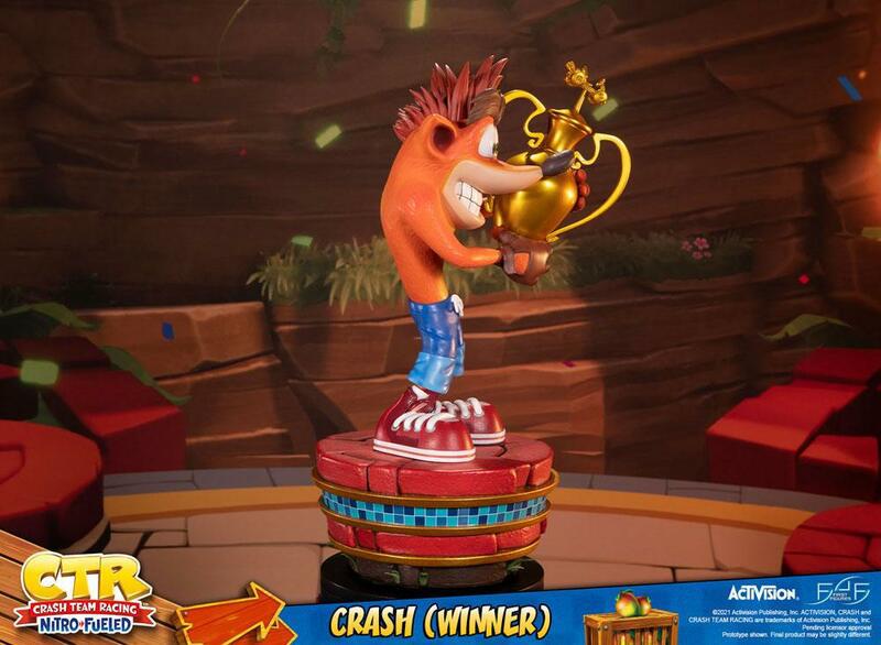 Preview: Crash (Winner) - Crash Team Racing Nitro-Fueled - First 4 Figures