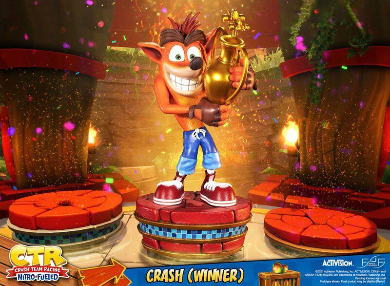 Preview: Crash (Winner) - Crash Team Racing Nitro-Fueled - First 4 Figures