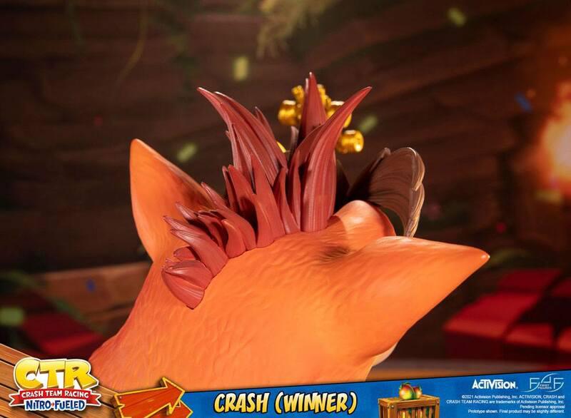 Preview: Crash (Winner) - Crash Team Racing Nitro-Fueled - First 4 Figures