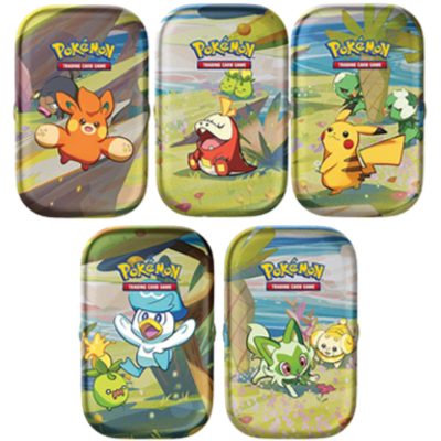 Preview: Lucky Box - Pokemon TCG - Mini Tin Box - Karmesin & Purpur: Paldea Freunde (deutsch) - DE