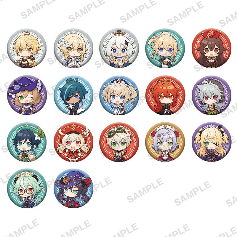 Preview: Lucky Box - Genshin Impact - Buttons (Capsule Can Badge) - Bushiroad