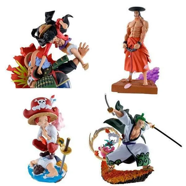 Preview: Set (4 Figuren) - One Piece Log Box Re: Birth - Wanokuni Vol. 3 - Megahouse